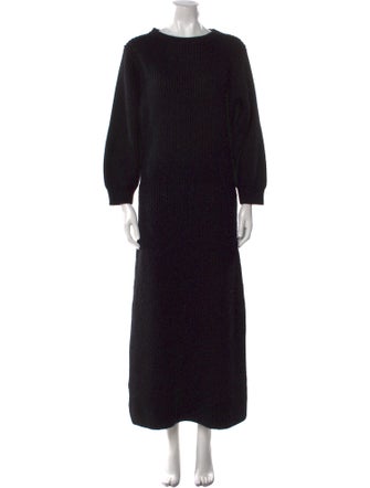 Fabiana Filippi Merino Wool Long Dress