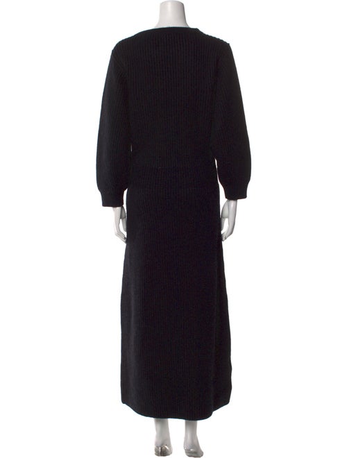 Fabiana Filippi Merino Wool Long Dress