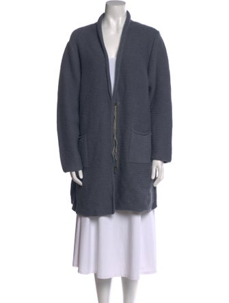 Fabiana Filippi Merino Wool Open Front Sweater