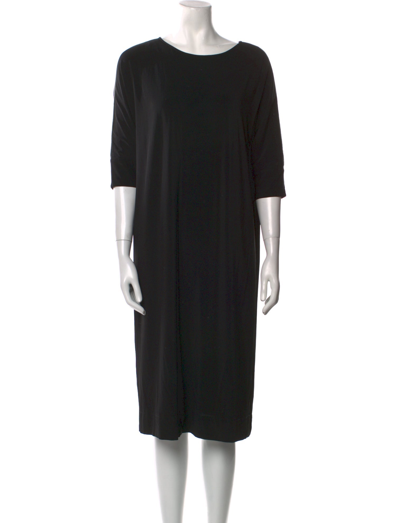 Fabiana Filippi Scoop Neck Knee-Length Dress