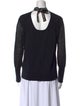Fabiana Filippi Linen Mock Neck Sweatshirt