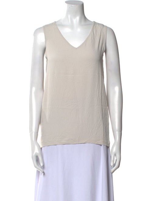 Fabiana Filippi V-Neck Sleeveless Top