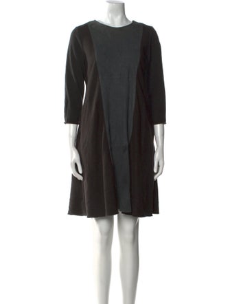 Fabiana Filippi Merino Wool Knee-Length Dress