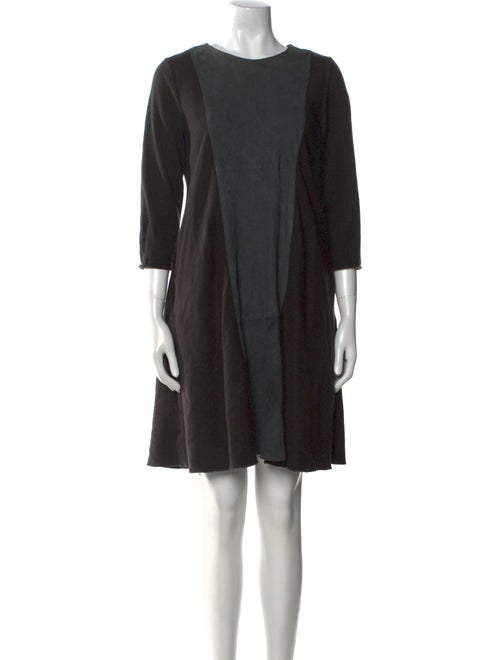 Fabiana Filippi Merino Wool Knee-Length Dress
