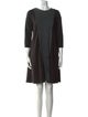 Fabiana Filippi Merino Wool Knee-Length Dress