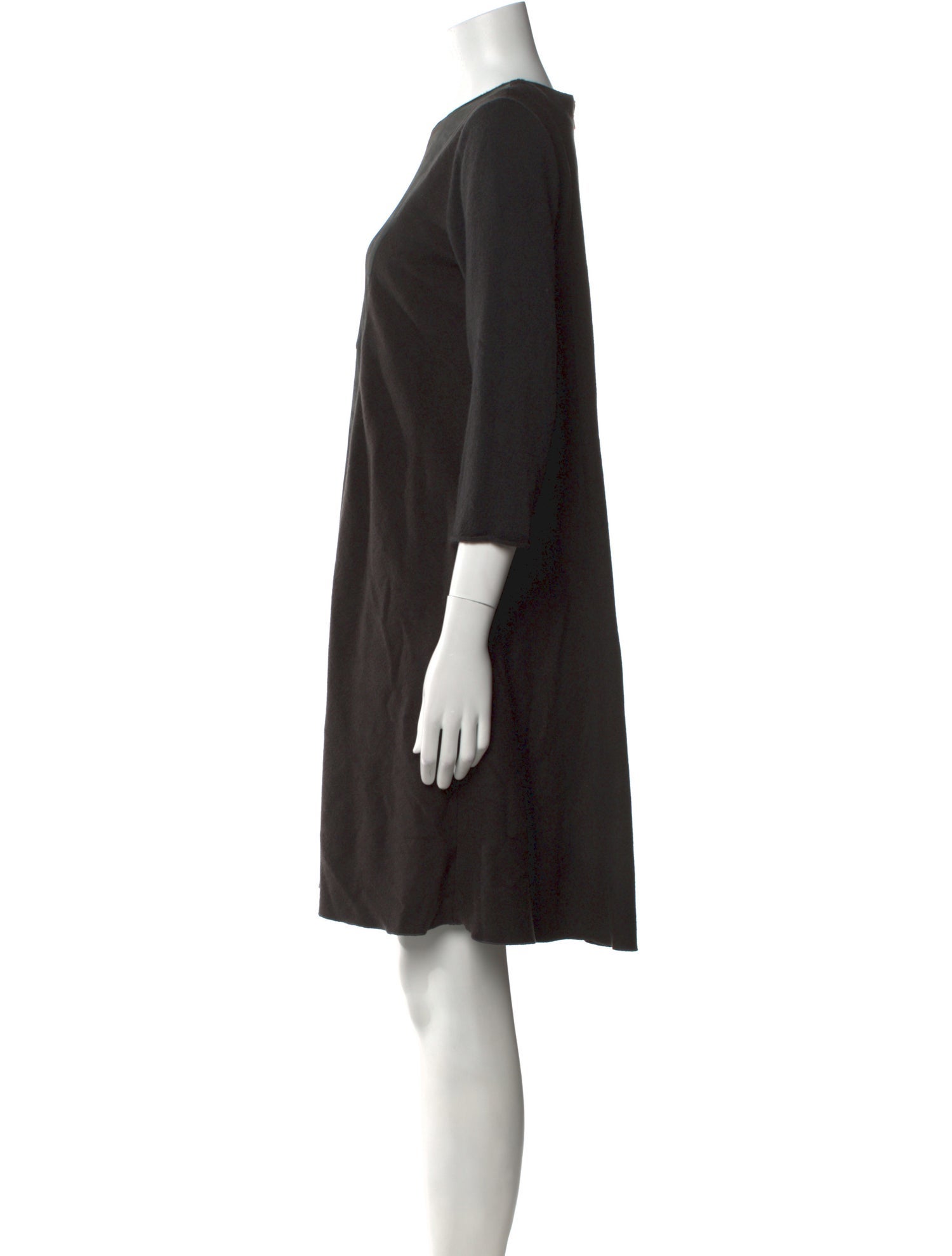Fabiana Filippi Merino Wool Knee-Length Dress