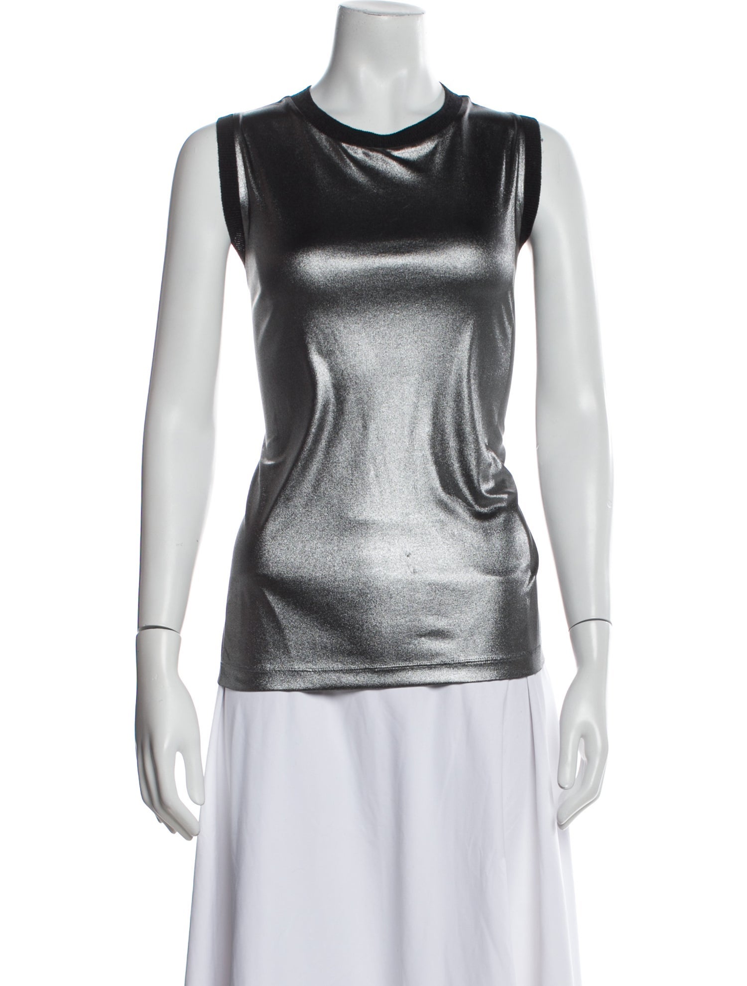 Fabiana Filippi Merino Wool Crew Neck Top