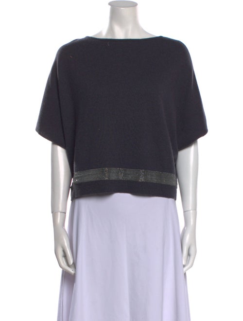 Fabiana Filippi Cashmere Bateau Neckline Sweater