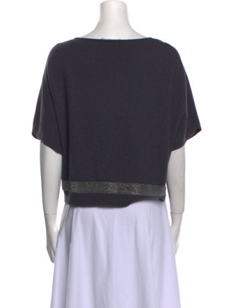 Fabiana Filippi Cashmere Bateau Neckline Sweater