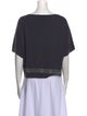 Fabiana Filippi Cashmere Bateau Neckline Sweater