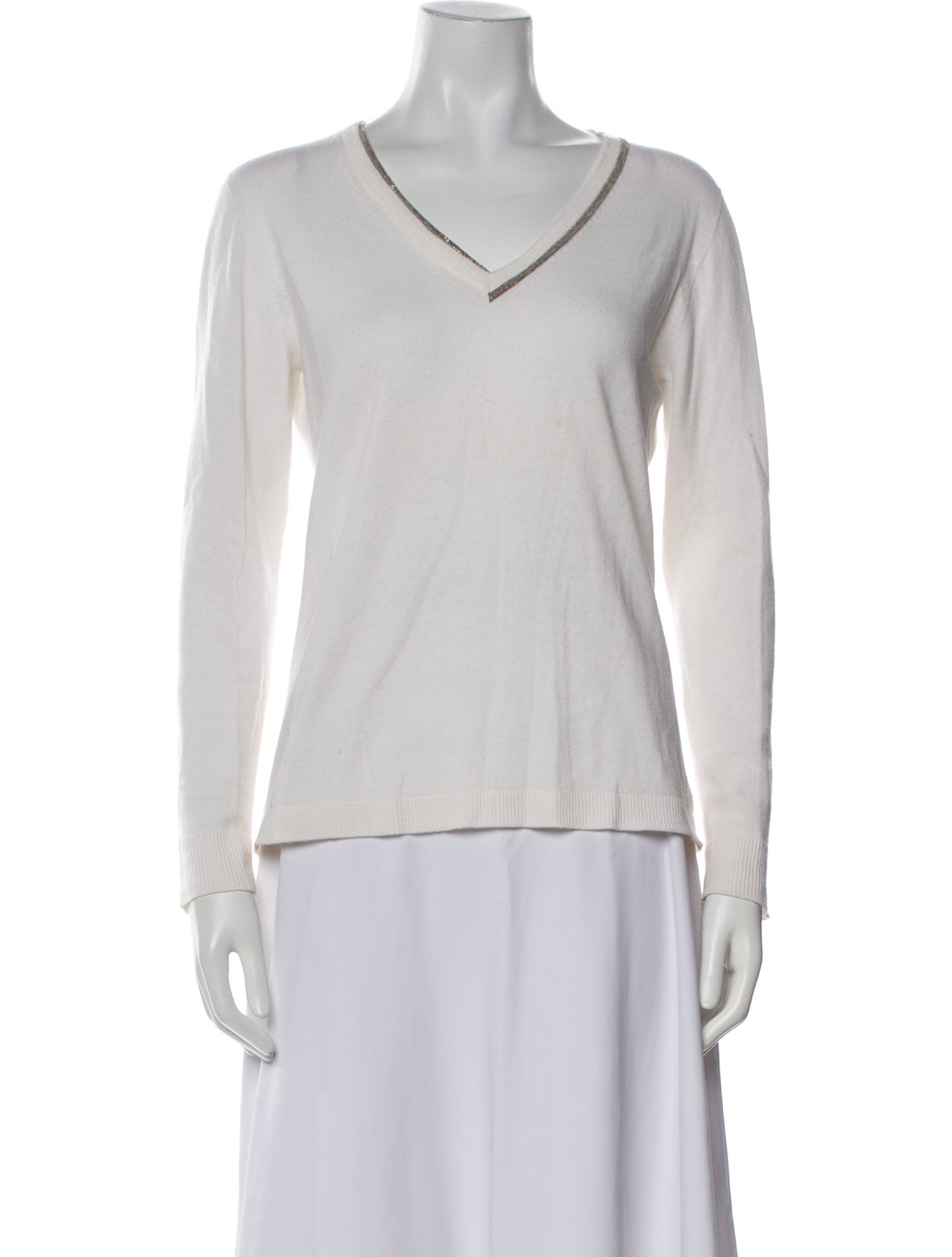 Fabiana Filippi Cashmere V-Neck Sweater