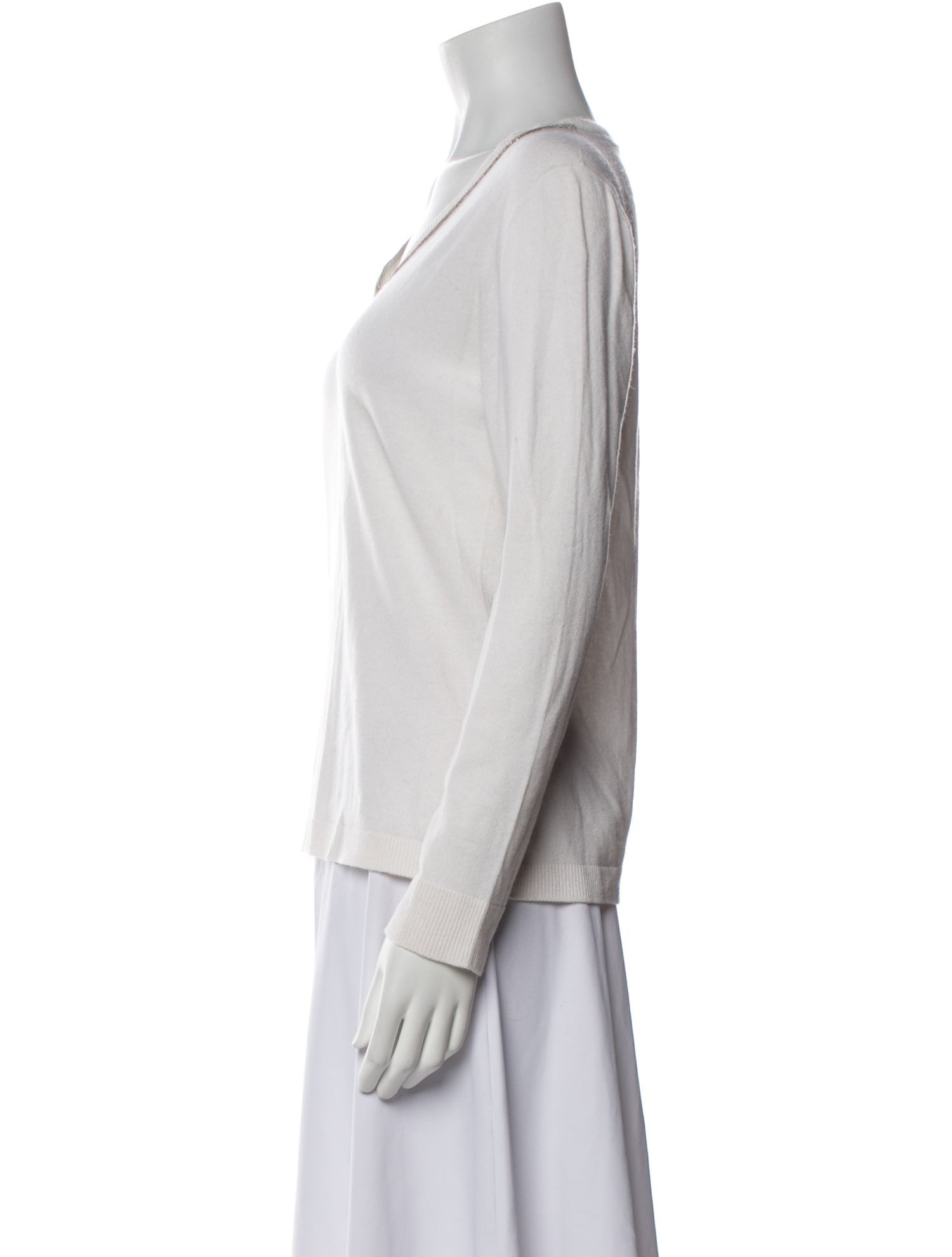 Fabiana Filippi Cashmere V-Neck Sweater