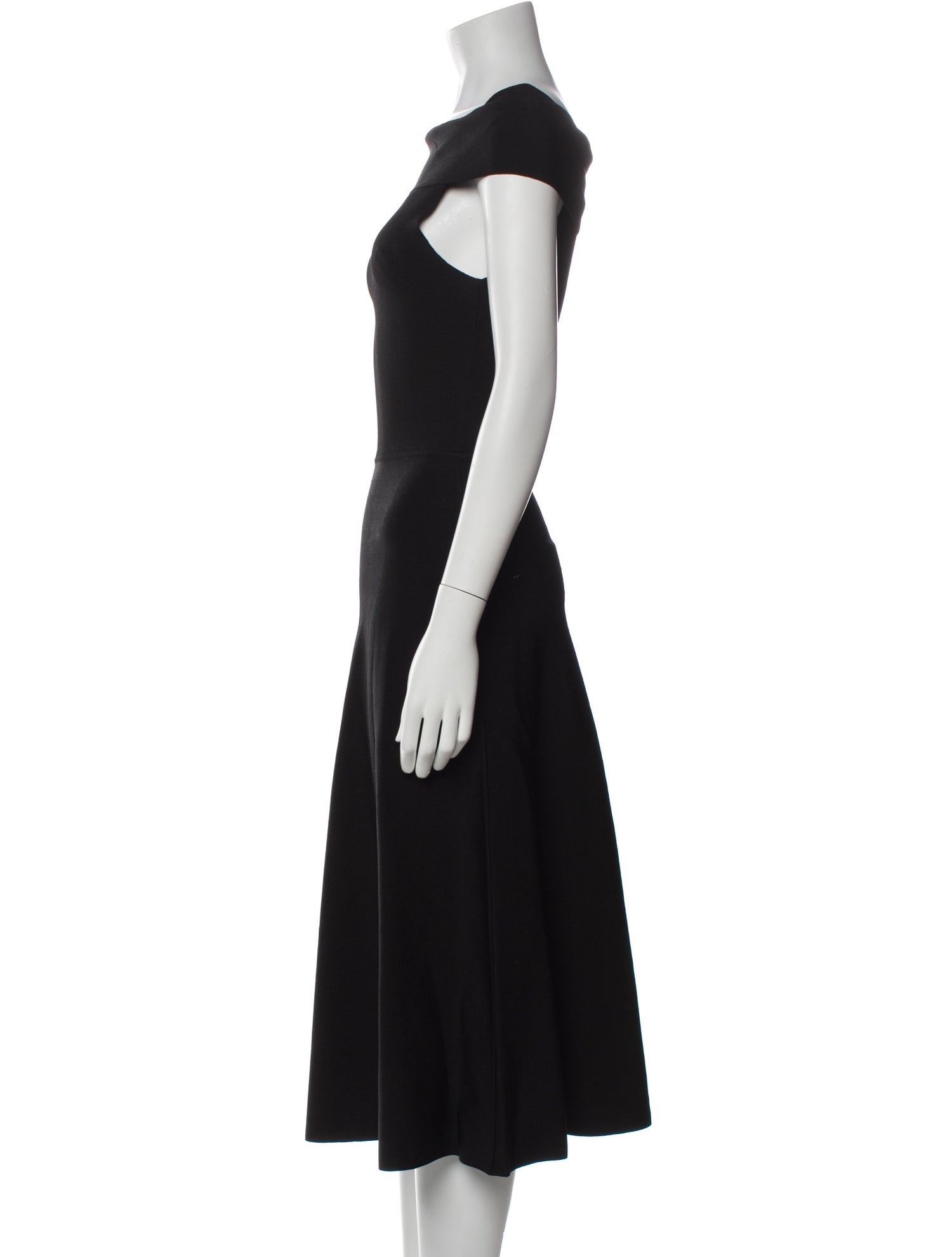 Fabiana Filippi Bateau Neckline Midi Length Dress w/ Tags