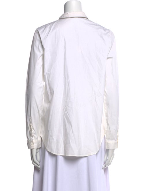 Fabiana Filippi Long Sleeve Button-Up Top