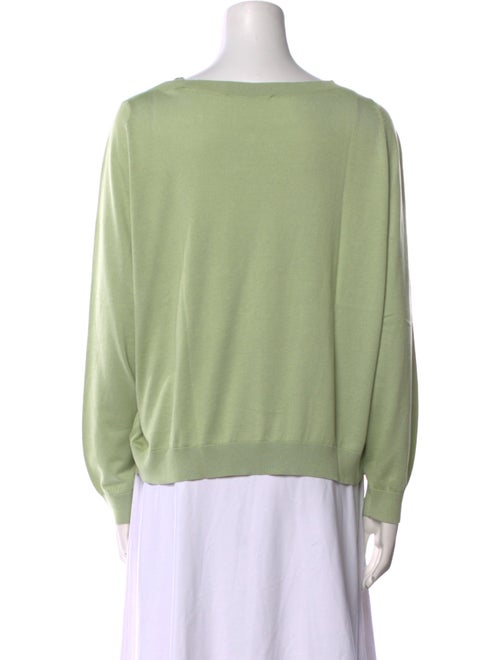 Fabiana Filippi Scoop Neck Long Sleeve Sweatshirt