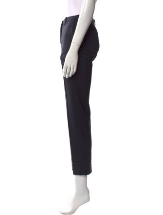 Fabiana Filippi Merino Wool Straight Leg Pants