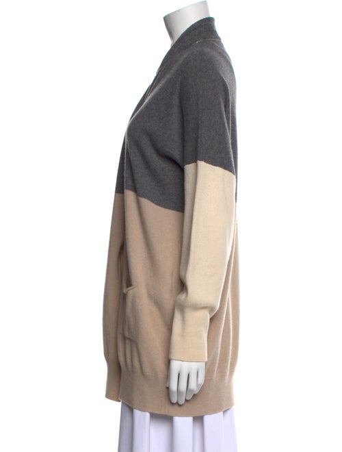 Fabiana Filippi Cashmere Colorblock Pattern Sweater