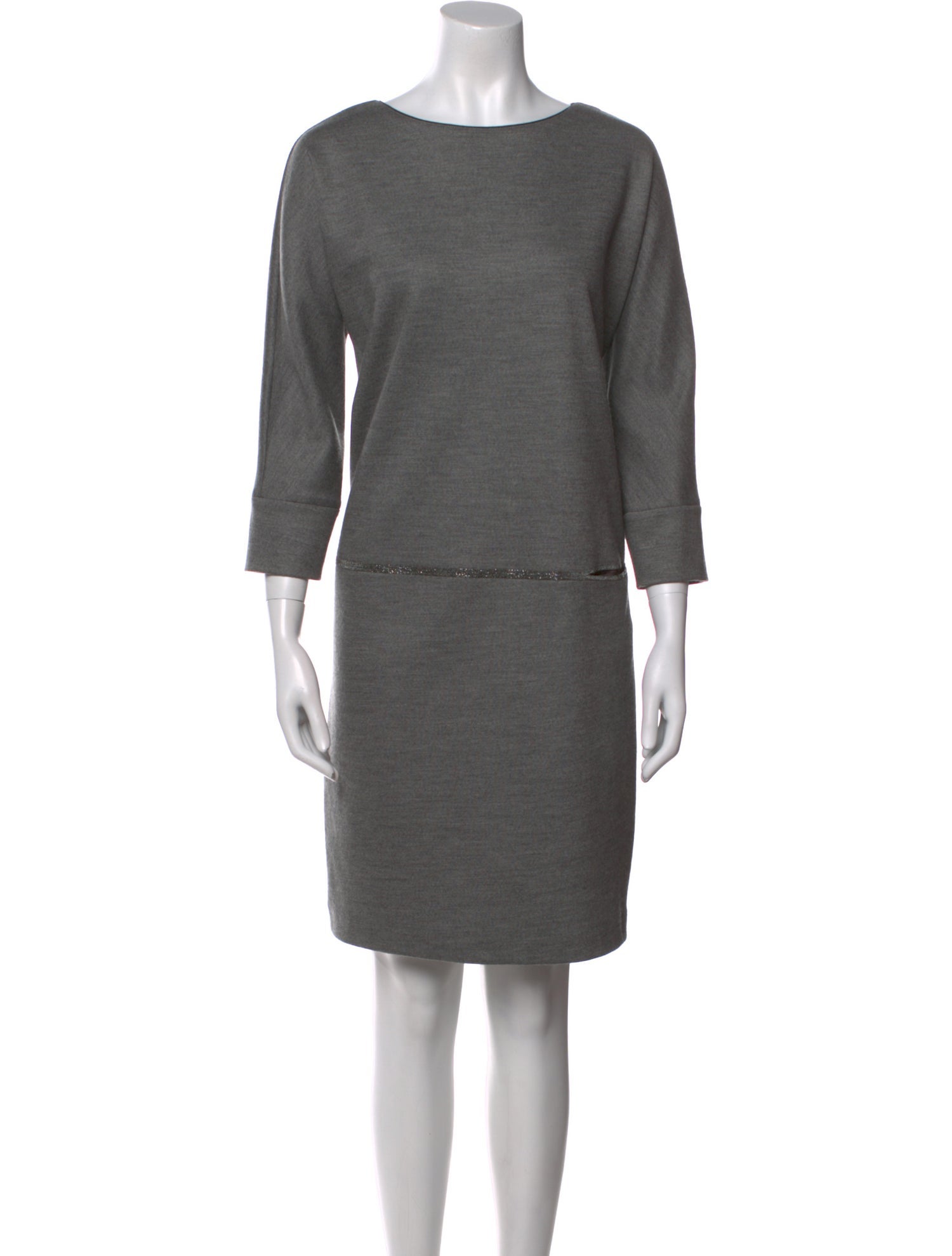 Fabiana Filippi Merino Wool Knee-Length Dress