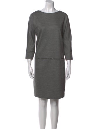 Fabiana Filippi Merino Wool Knee-Length Dress