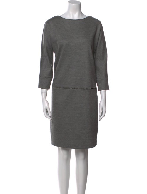Fabiana Filippi Merino Wool Knee-Length Dress