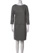 Fabiana Filippi Merino Wool Knee-Length Dress