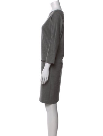 Fabiana Filippi Merino Wool Knee-Length Dress
