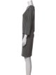 Fabiana Filippi Merino Wool Knee-Length Dress