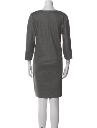 Fabiana Filippi Merino Wool Knee-Length Dress