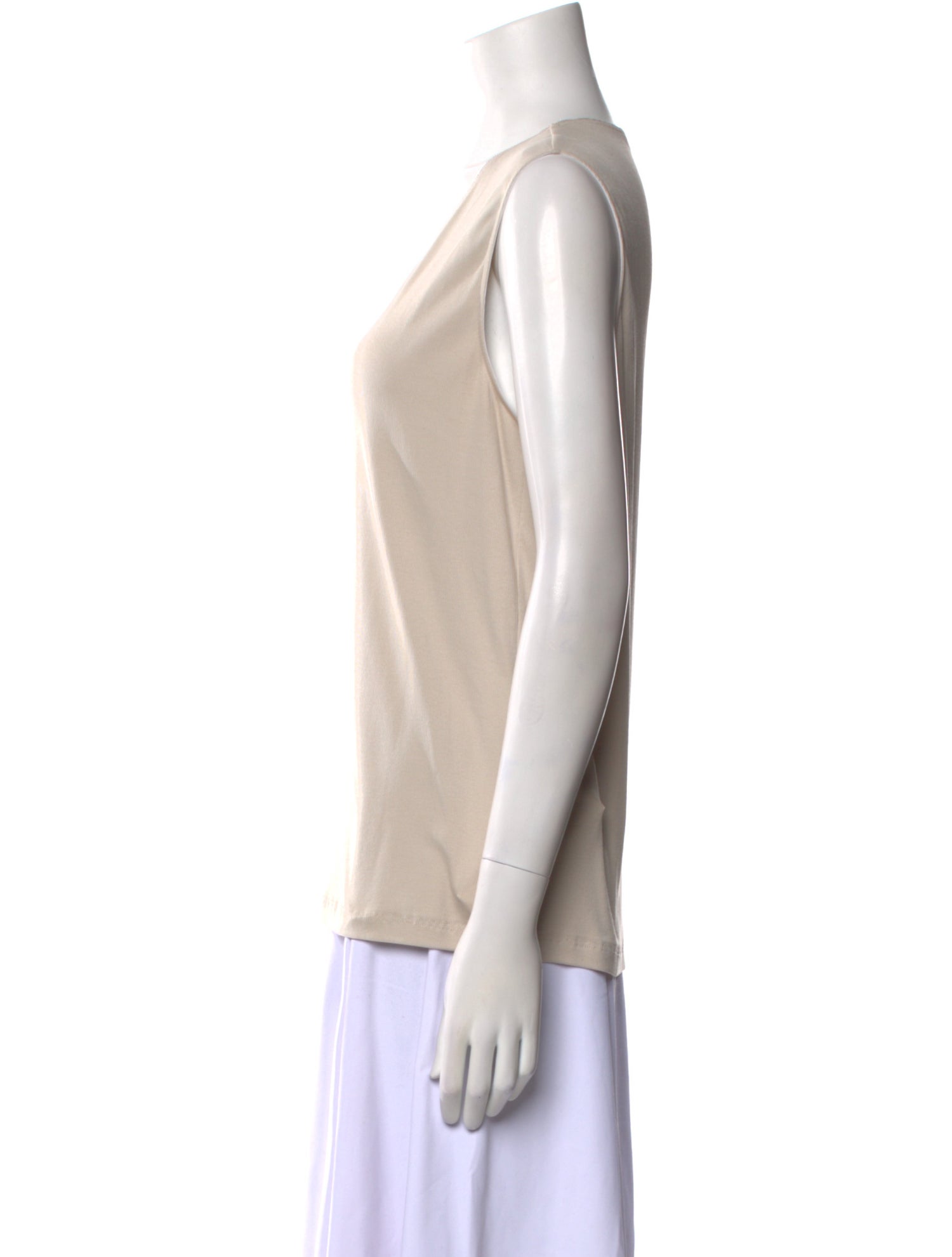 Fabiana Filippi V-Neck Sleeveless Top