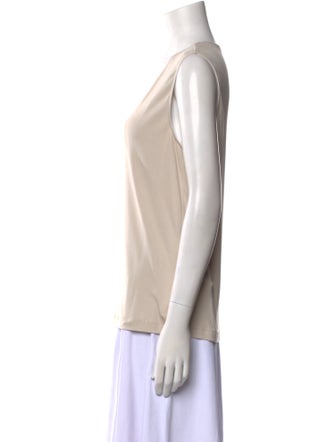 Fabiana Filippi V-Neck Sleeveless Top