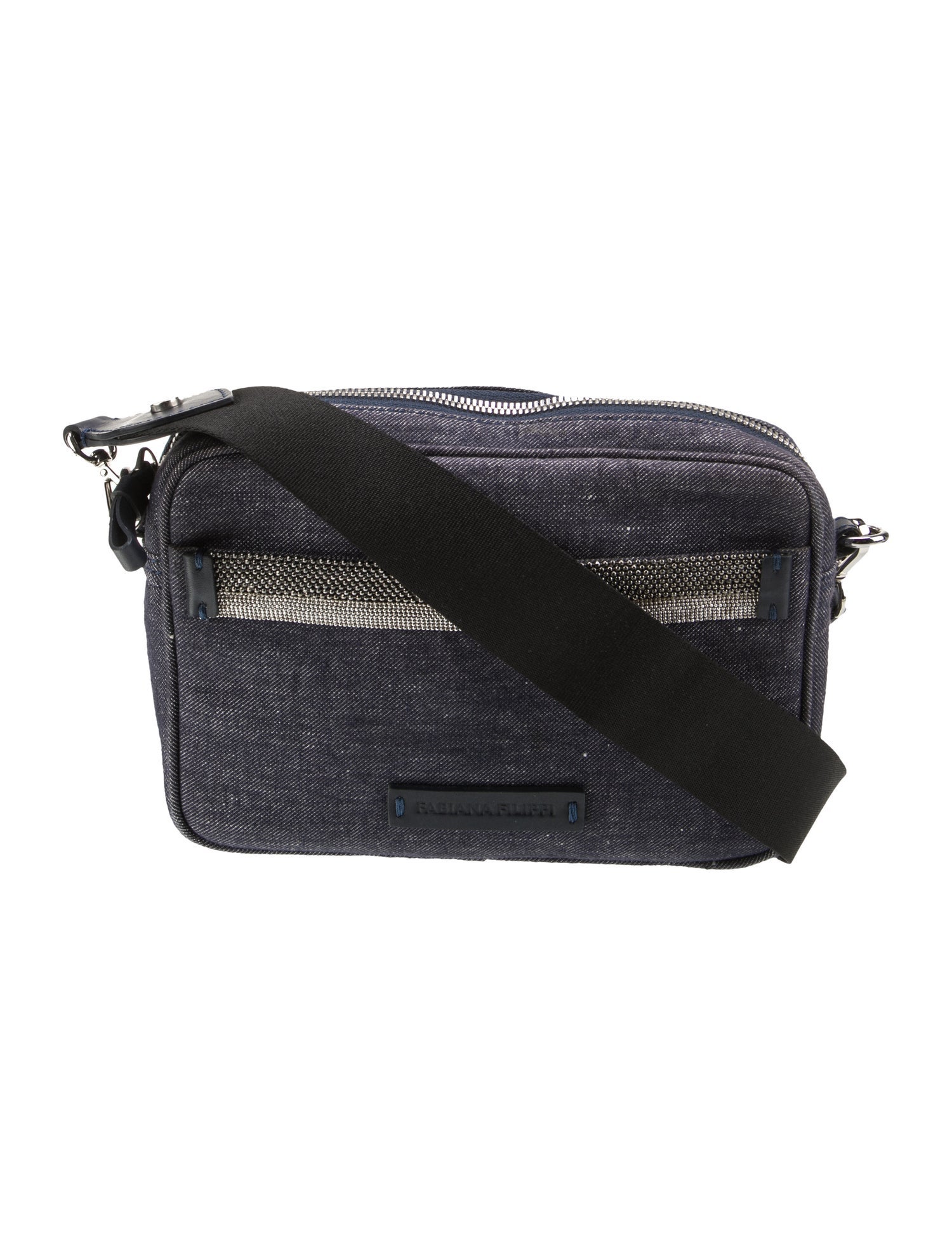 Fabiana Filippi Denim Messenger Bag