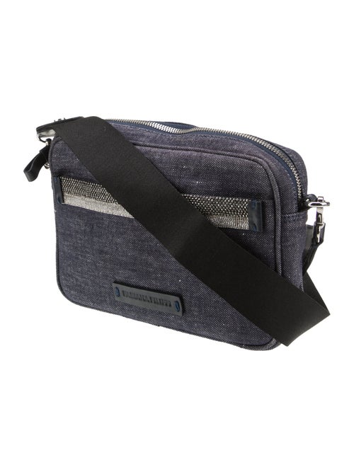 Fabiana Filippi Denim Messenger Bag