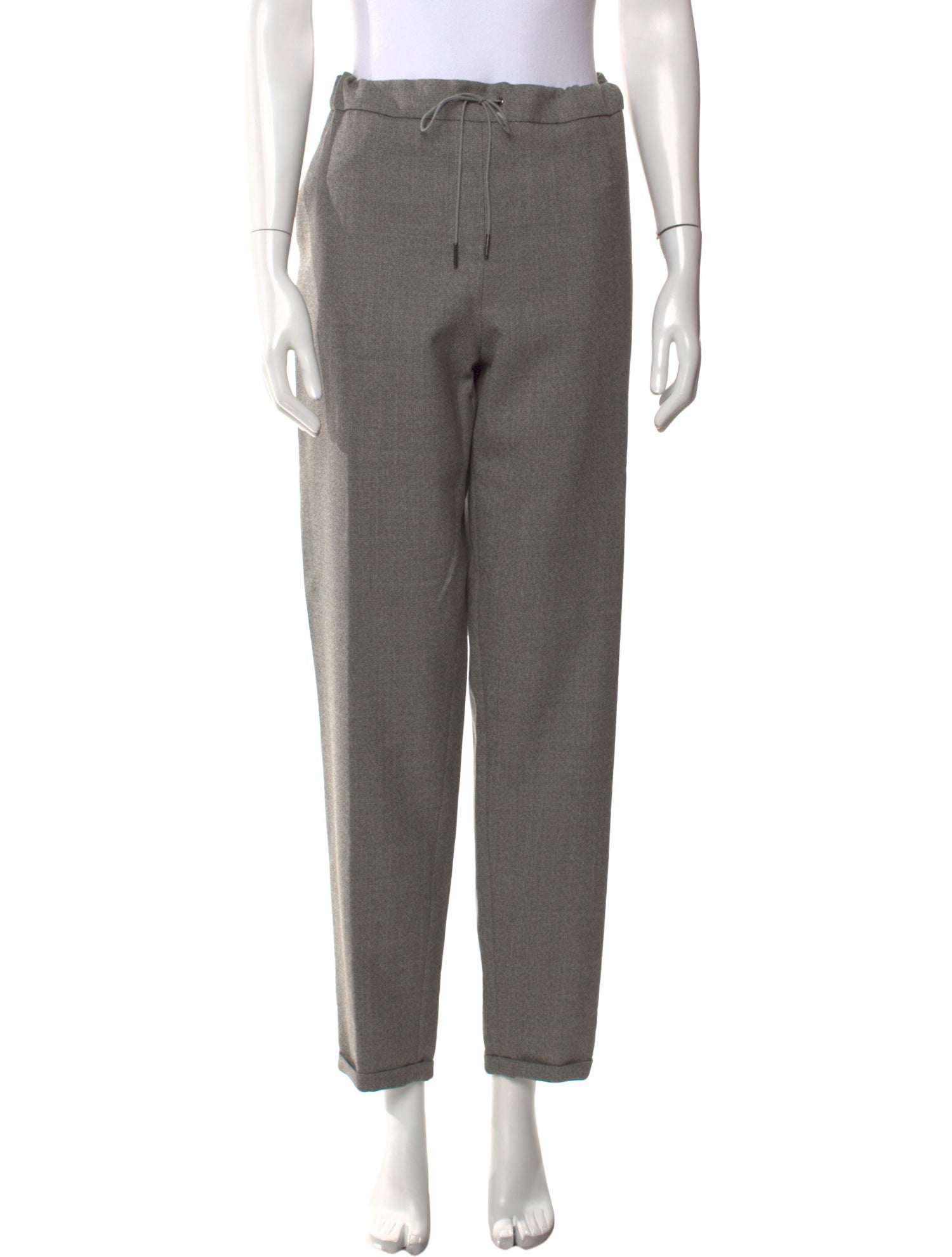 Fabiana Filippi Merino Wool Straight Leg Pants