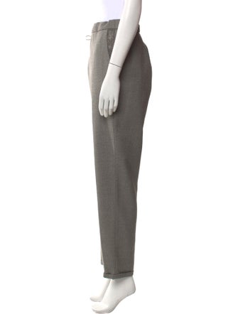 Fabiana Filippi Merino Wool Straight Leg Pants