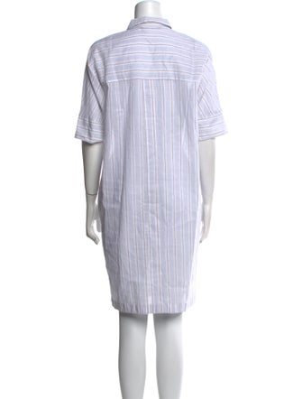 Fabiana Filippi Striped Mini Dress