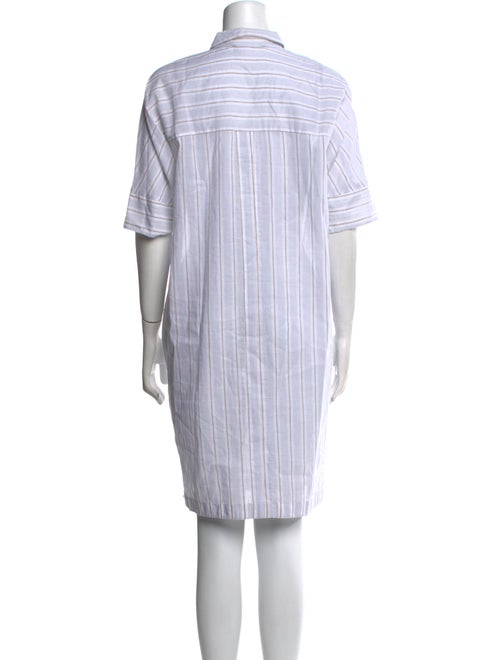 Fabiana Filippi Striped Mini Dress