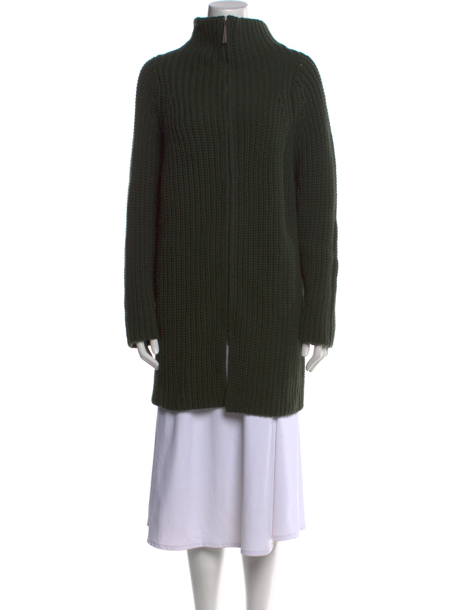 Fabiana Filippi Merino Wool Mock Neck Sweater