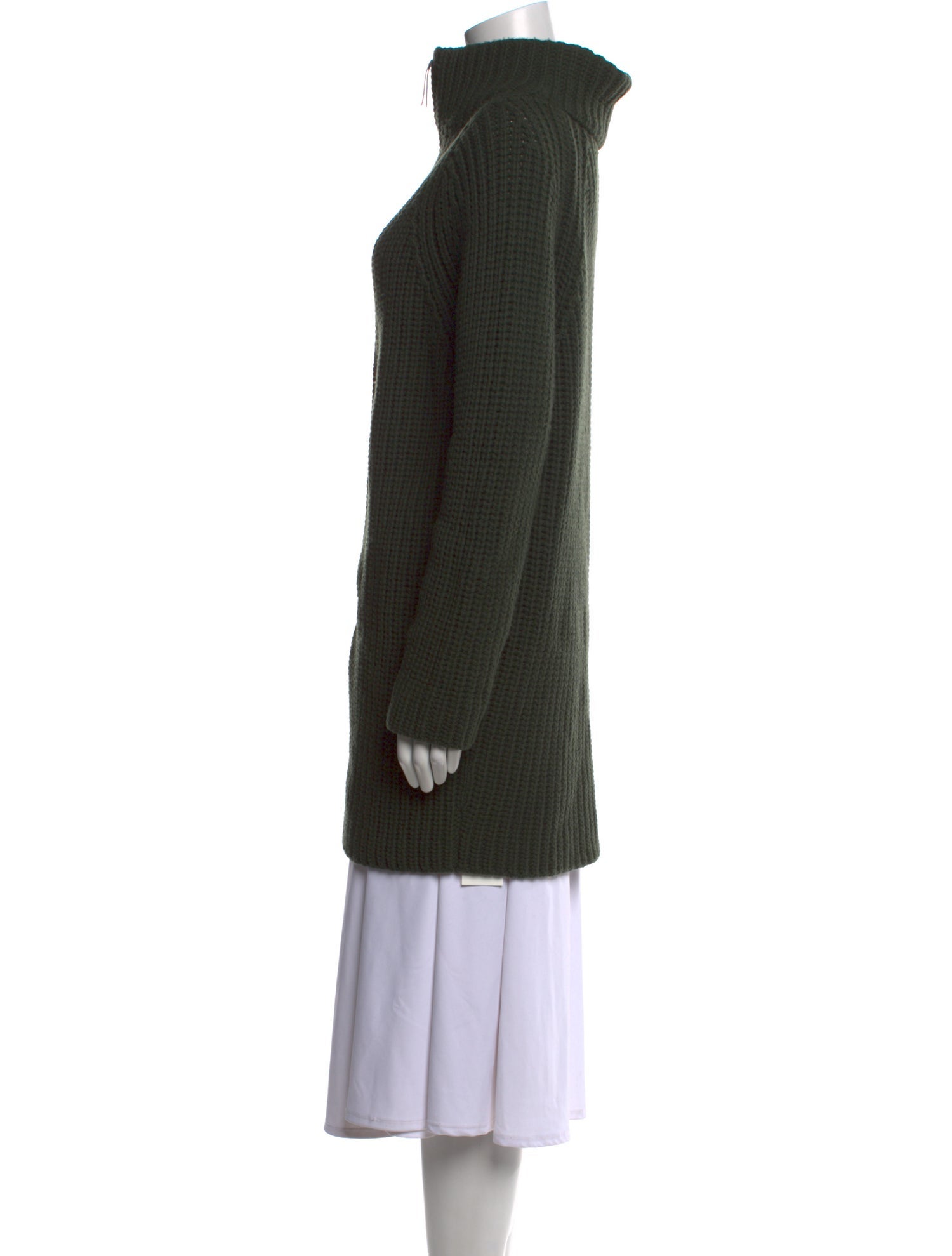 Fabiana Filippi Merino Wool Mock Neck Sweater