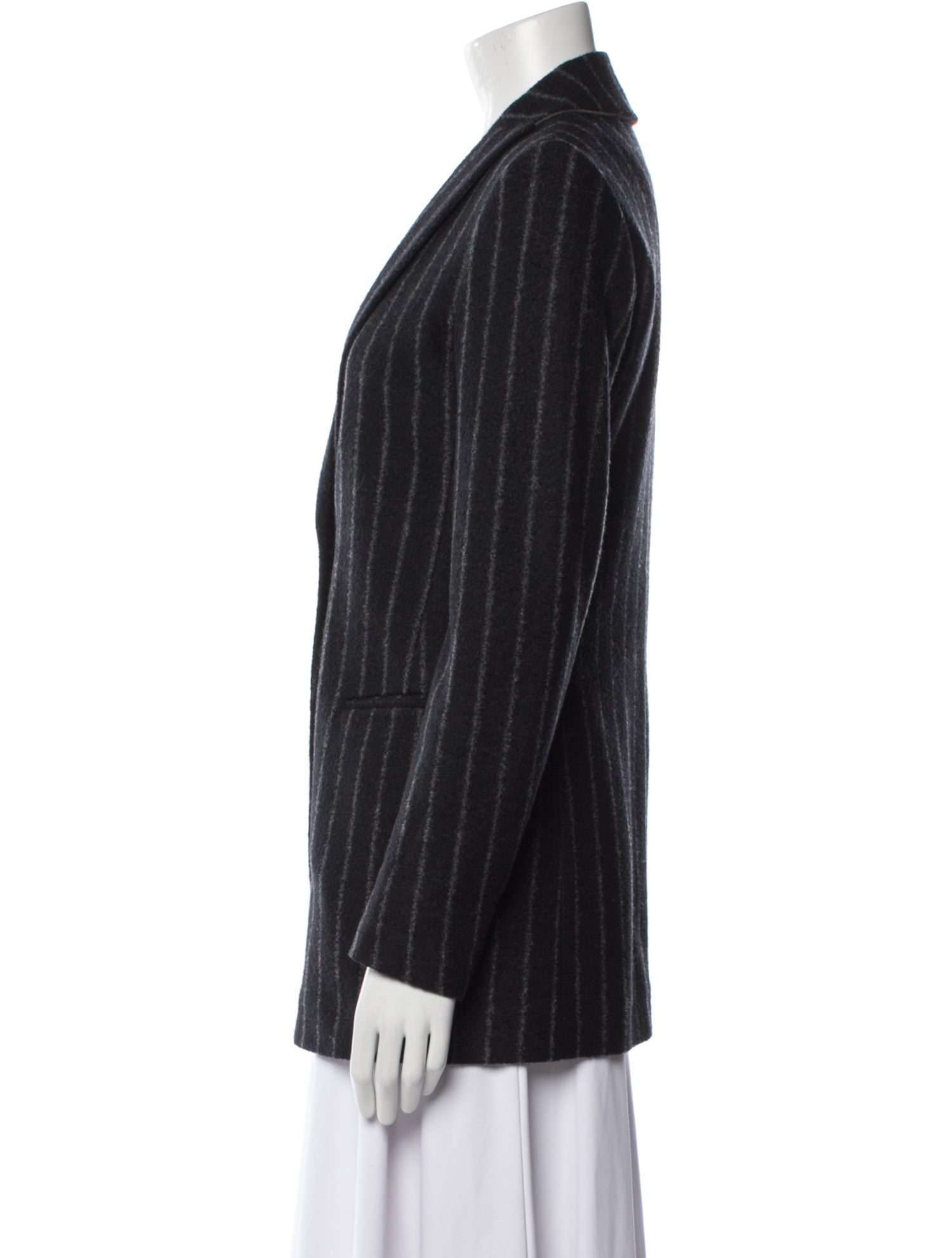Fabiana Filippi Merino Wool Striped Blazer