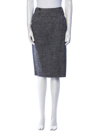 Fabiana Filippi Merino Wool Knee-Length Skirt