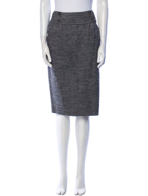 Fabiana Filippi Merino Wool Knee-Length Skirt