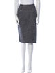 Fabiana Filippi Merino Wool Knee-Length Skirt