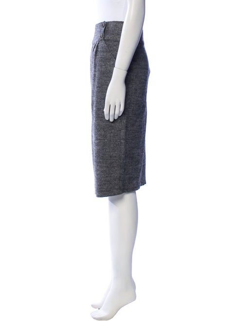 Fabiana Filippi Merino Wool Knee-Length Skirt