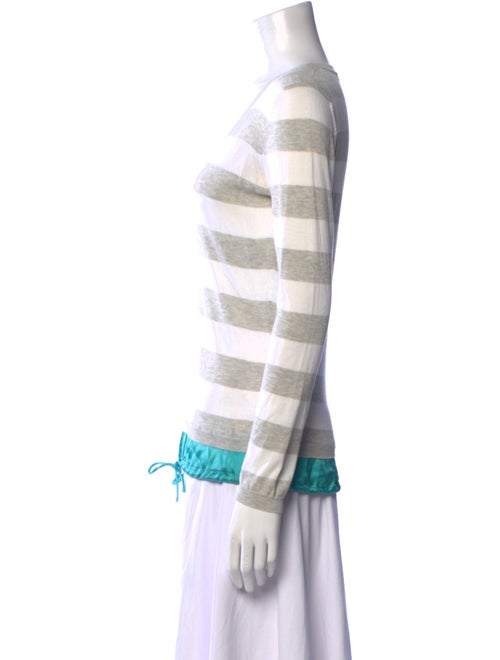 Fabiana Filippi Striped V-Neck Top
