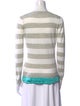 Fabiana Filippi Striped V-Neck Top