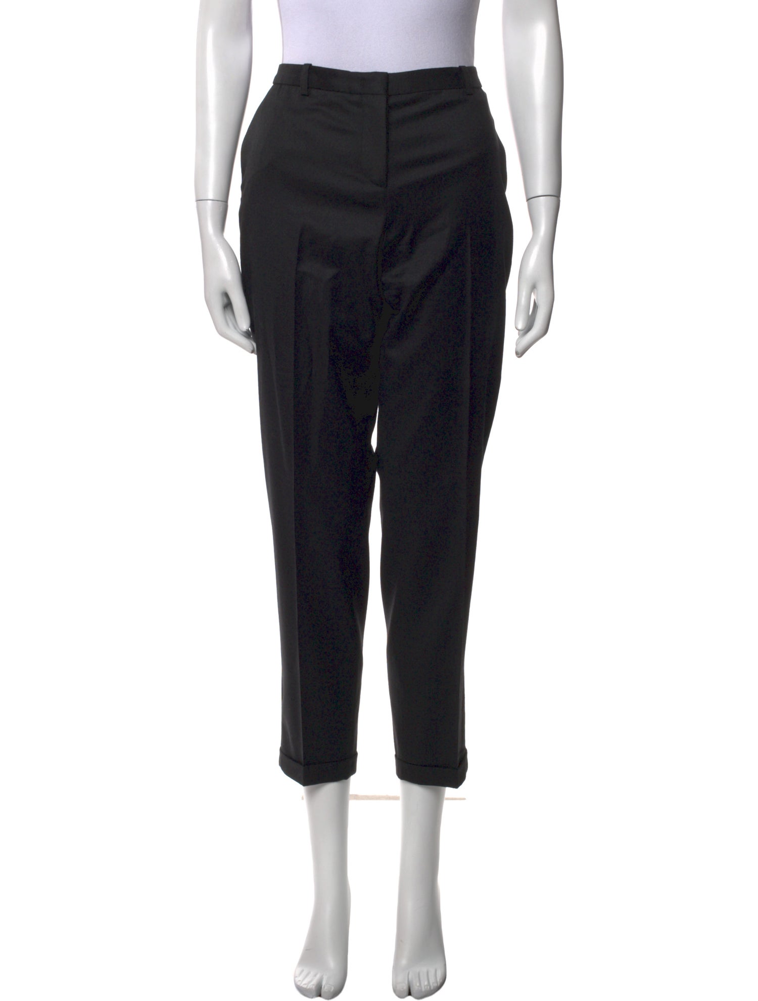 Fabiana Filippi Virgin Wool Straight Leg Pants