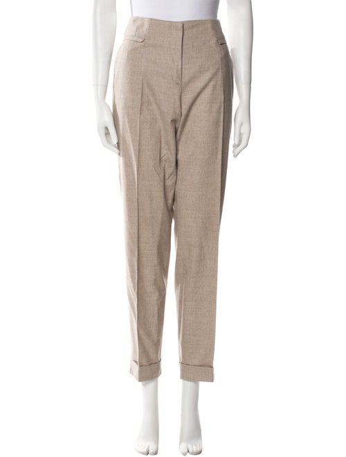 Fabiana Filippi Virgin Wool Straight Leg Pants