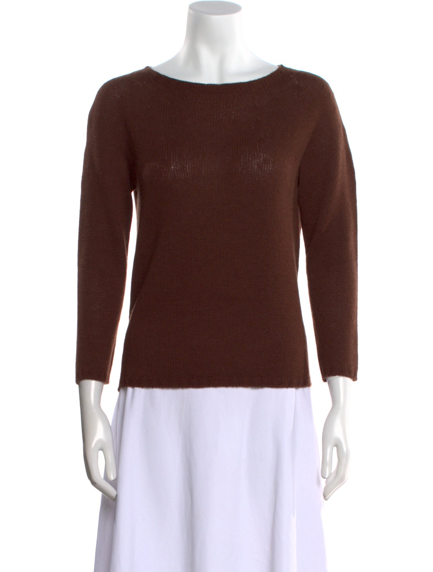 Fabiana Filippi Cashmere Bateau Neckline Sweater w/ Tags