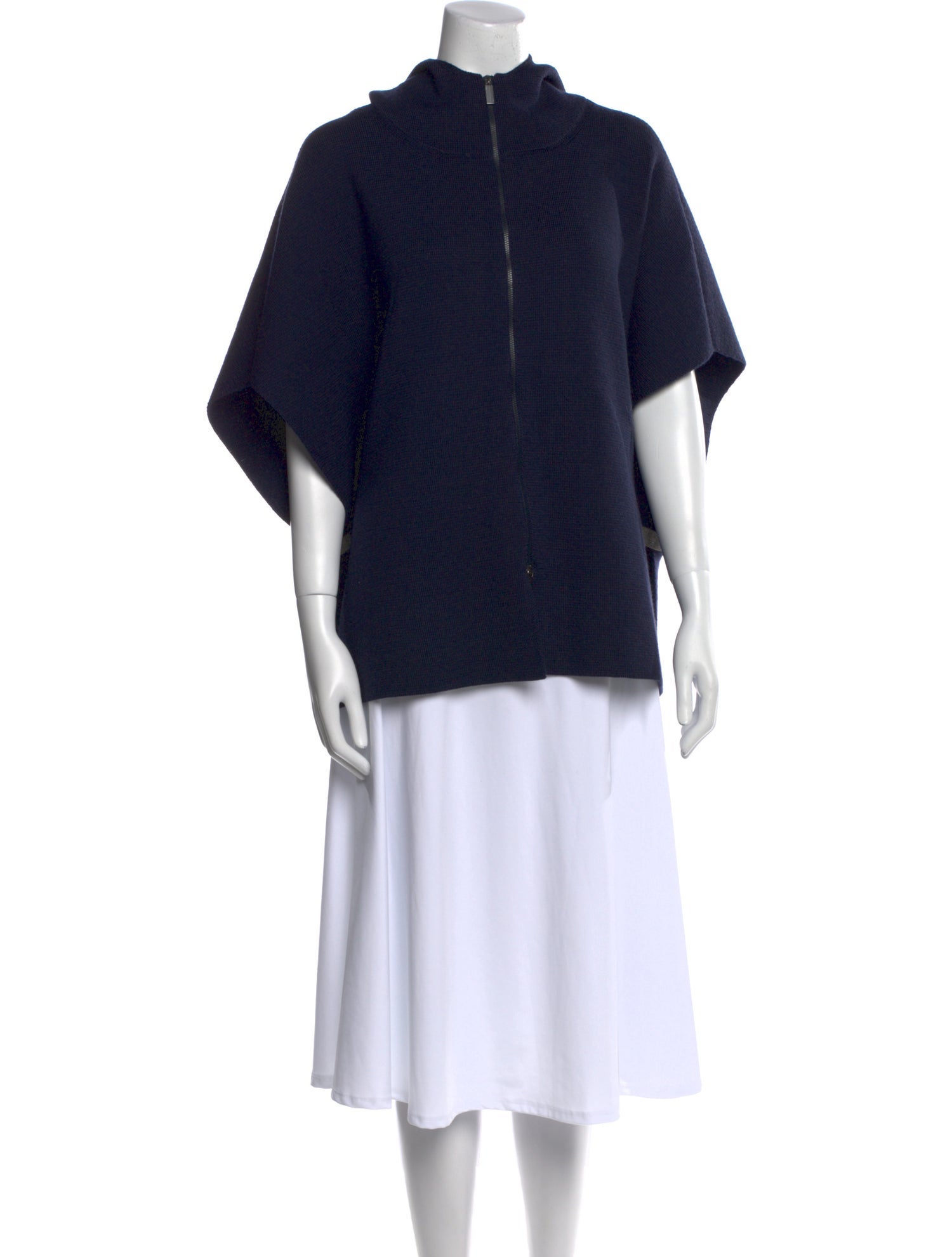 Fabiana Filippi Wool Mock Neck Sweater