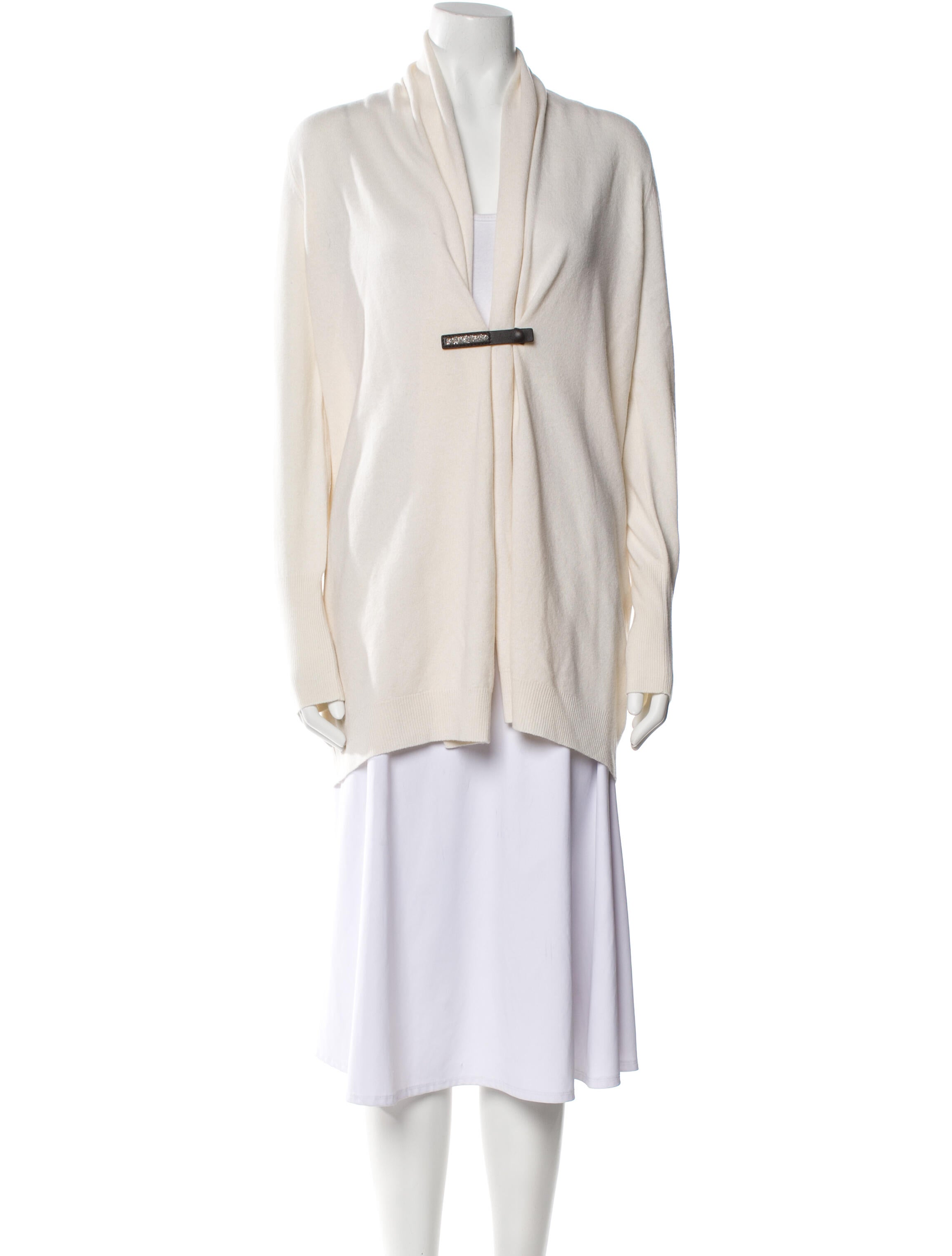 Fabiana Filippi Merino Wool V-Neck Sweater